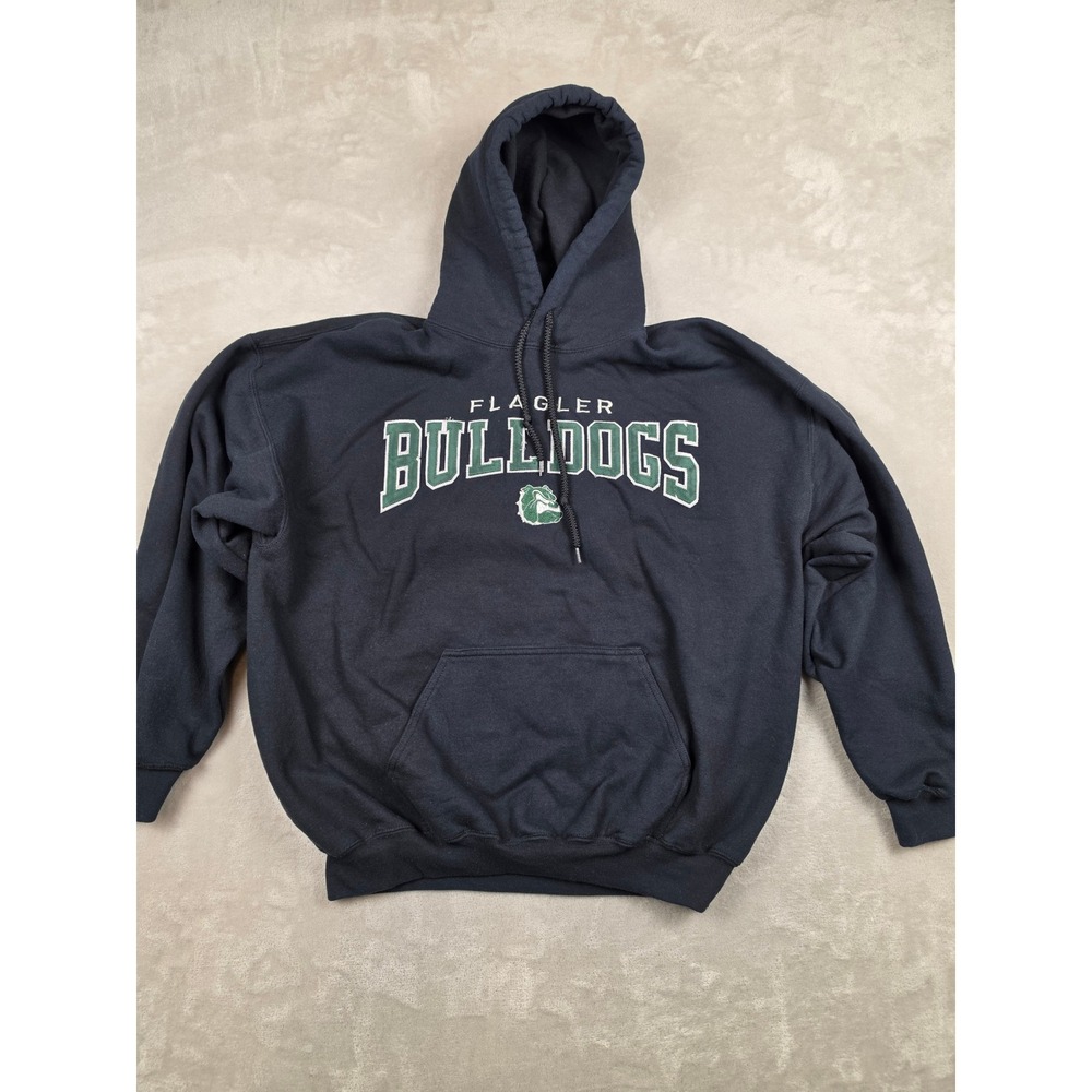 Neff Hoodie Men XL Black Flagler Bulldogs Graphic Pullover Sweatshirt‎